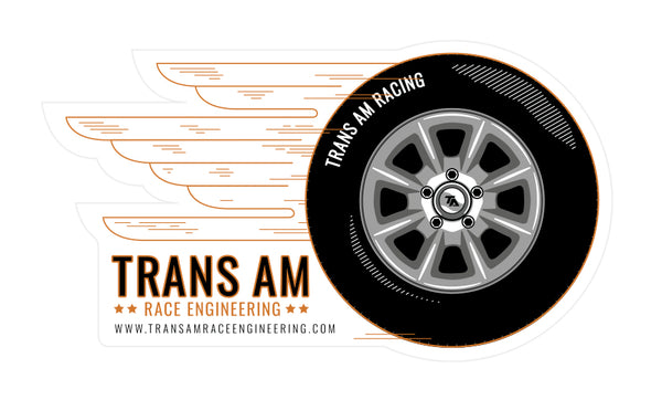 Atpac Transom Sticker Trans Am Wheel Decal sticker - T.A.R.E AUS